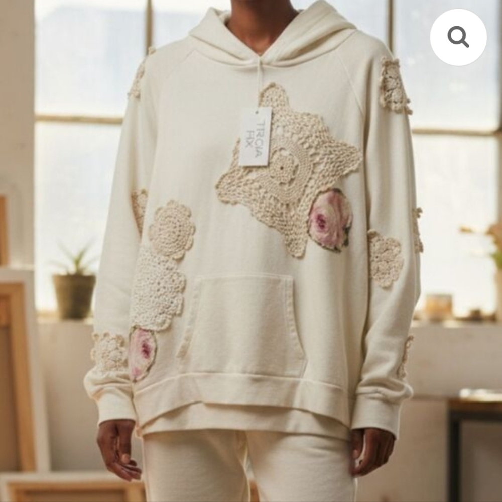 Tricia Fix Exclusive Patchwork Hoodie 🔥🔥
